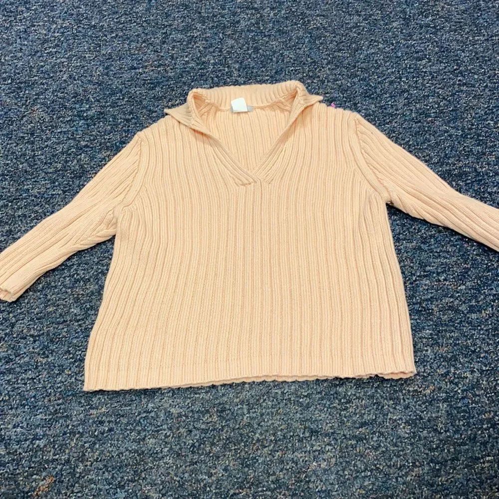 J Crew Cotton Crop  Sweater sz. XL